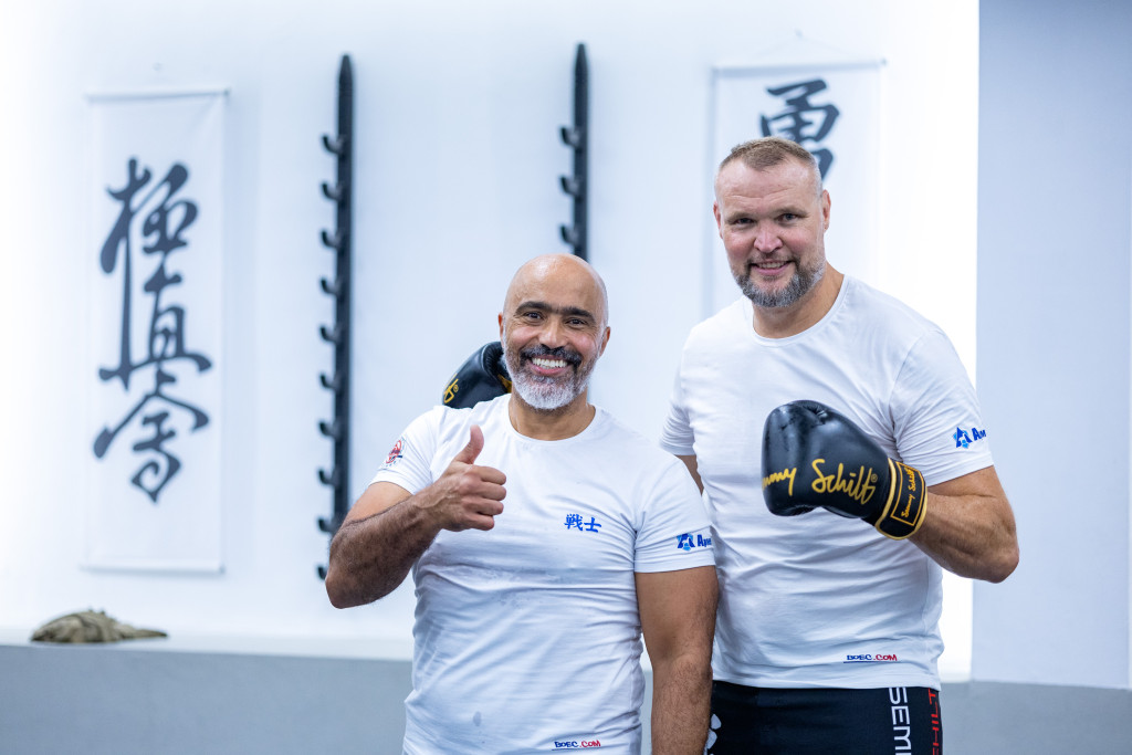 Francisco Filho and Semmy Schilt